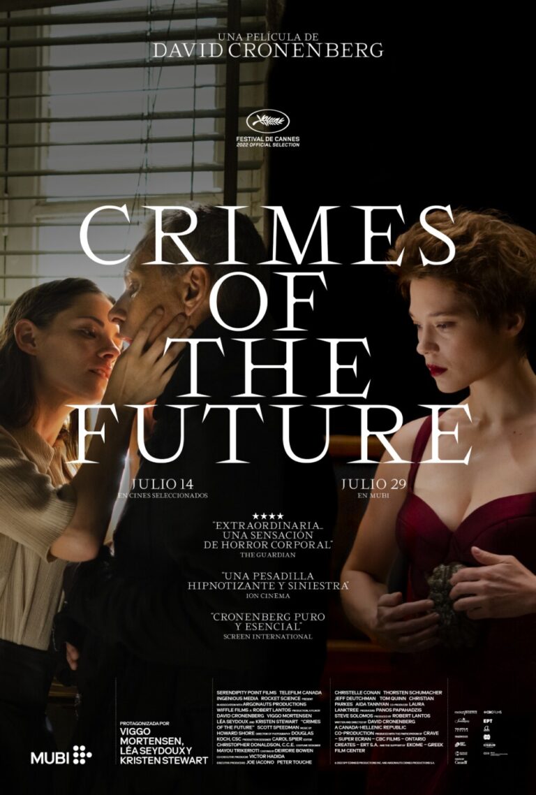 Crímenes del futuro: imagen de la reseña en El Rincón del Cinéfago